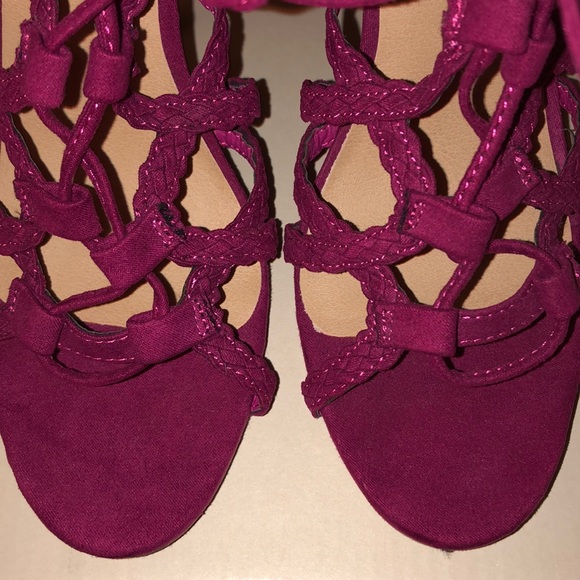 Charlotte Russe Lace-Up High Heels - Picture 4 of 10